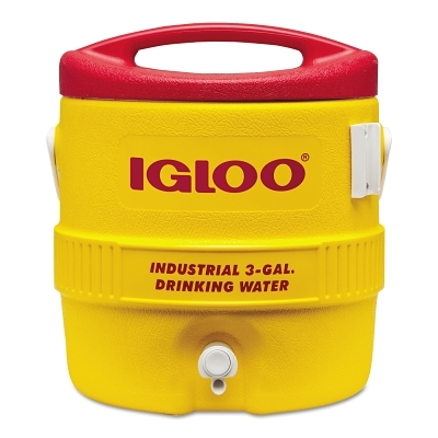 3GAL RED/YELLOW COOLERPLASTIC IND